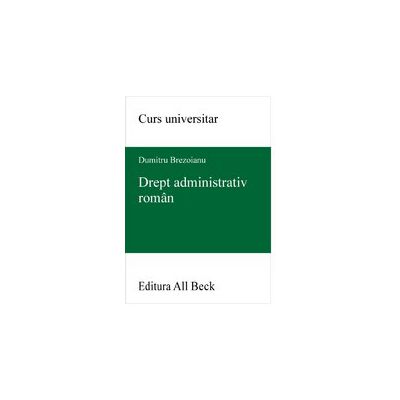 Drept administrativ roman